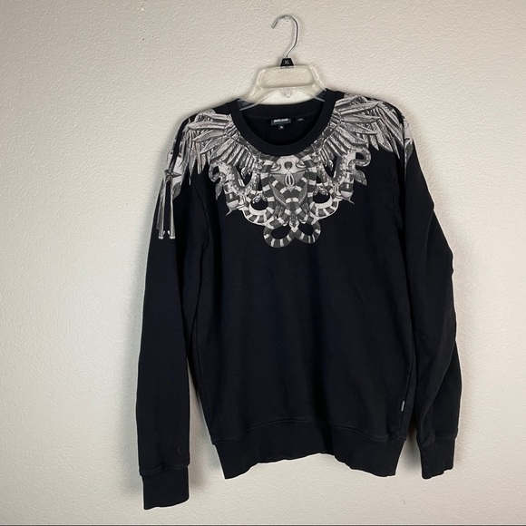 Just Cavalli Snake Print Sweatshirt Size XL - Picture 1 of 7